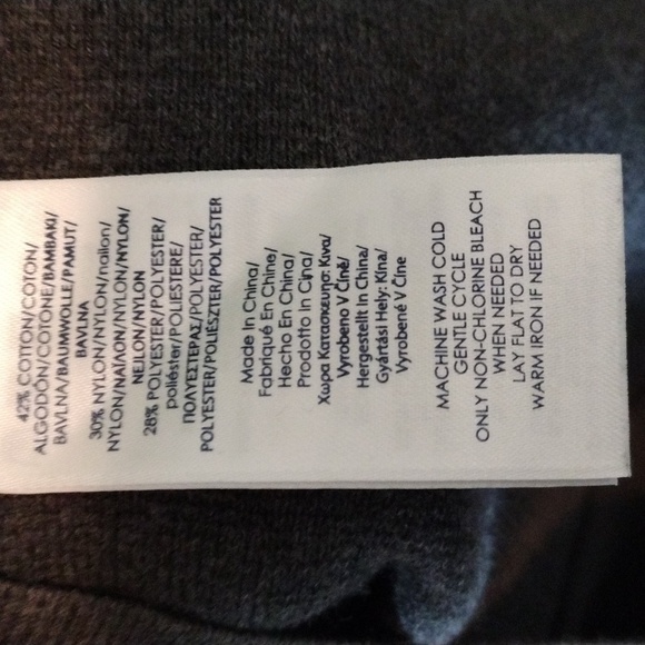 Chaps sweater mock neck dress midi - Picture 5 of 5